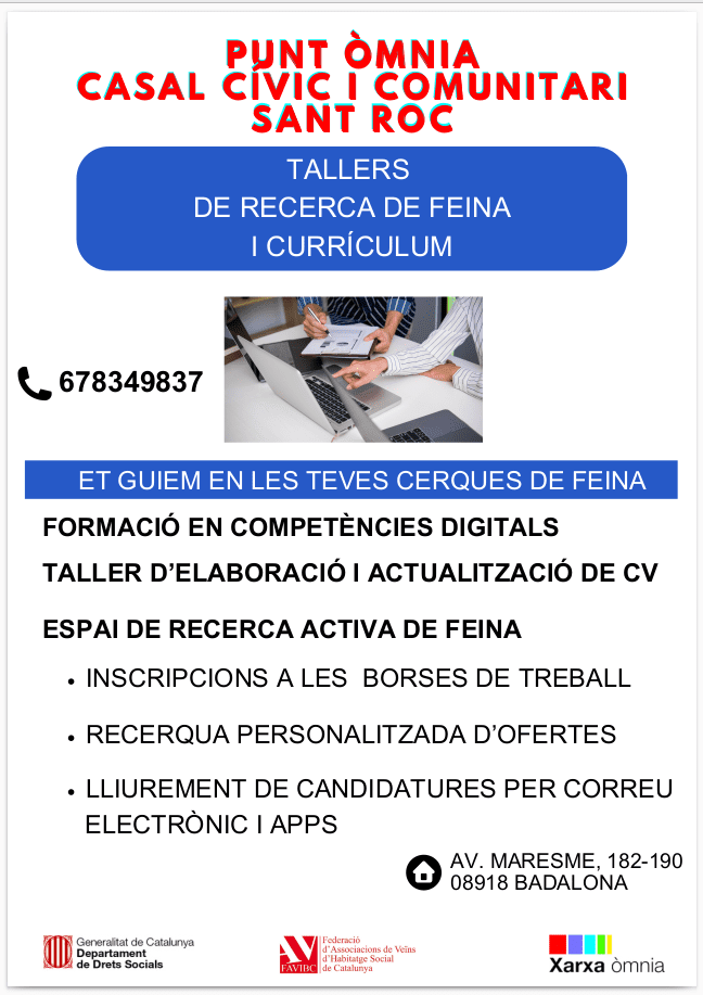 taller recerca feina