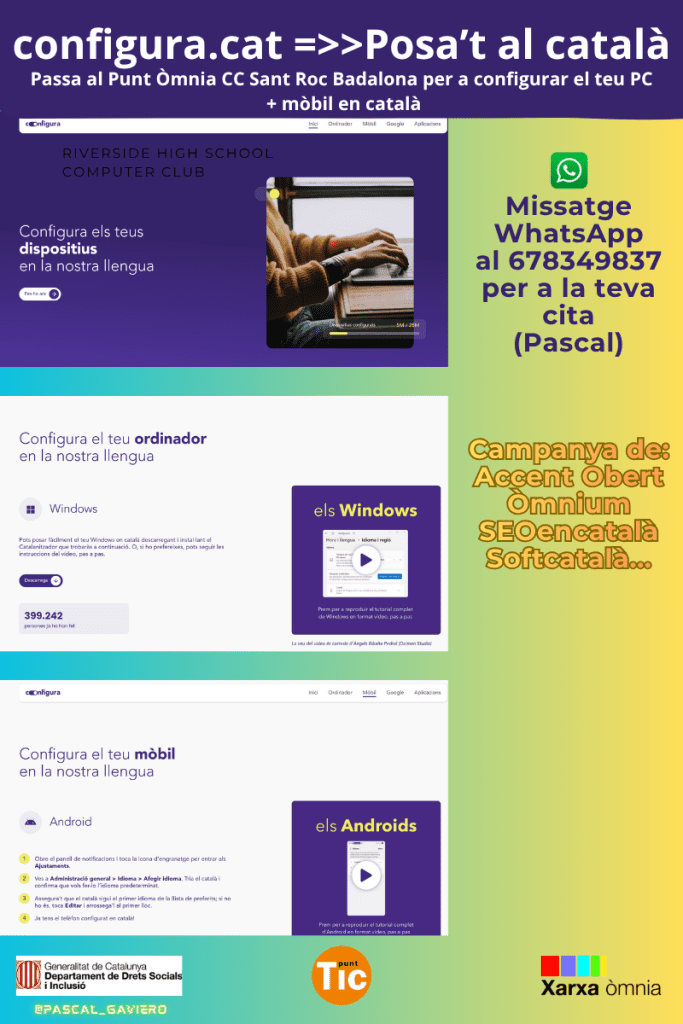 configura catala configuracat accent obert