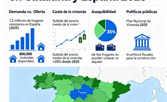 L'habitatge a Catalunya i Espanya
